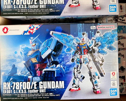 EXPO2025 1/144 RX-78F00E Gundam Optional Parts Set [with EX 001 Glass Feather]